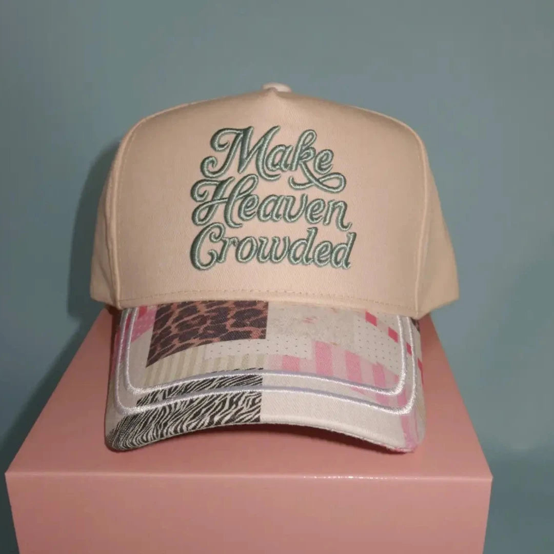 Make Heaven Crowded Patterned Hat